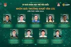 Nine scientists receive first-ever Khue Van Cac Award