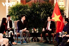 Top Vietnamese legislator meets with Sembcorp Group leader