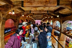 Food street featuring Dalat specialities