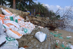 Severe coastal erosion ravages Danang beachfront