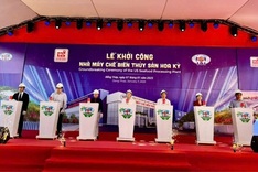 Construction starts on VND700-billion seafood processing plant