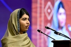 Education activist Malala returns to a region in crisis