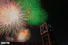 Fireworks light up skies to welcome 2025 Lunar New Year