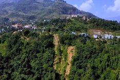 Ha Giang town residents to be evacuated due to landslides