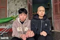 Poor couple call for help to save two sons from cancer