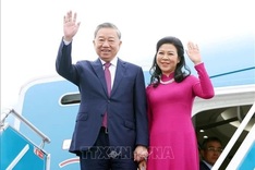 Party chief leaves for visits to Indonesia, ASEAN Secretariat, Singapore