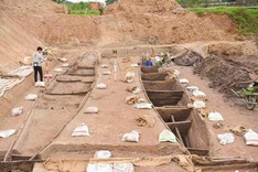 Two ancient boats excavated in Bac Ninh