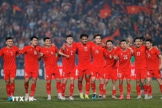 Vietnam moves up five notches in latest FIFA rankings
