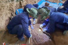 Nghe An memorial service for repatriated remains of soldiers from Laos