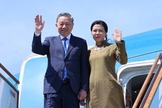 Party General Secretary To Lam begins Russia visit