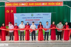 Dantri inaugurates five houses for disadvantaged families in Tuyen Quang