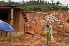Landslides and flooding force mass evacuation in Quang Tri