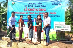 Dantri/DTiNews readers help build house for poor widow