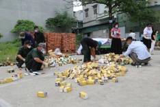 Thousands of expired supplements found abandoned in Ha Long