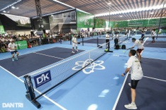 Pickleball tournament in Hanoi raises funds to build homes for the poor