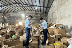 Warehouse discovered to contain over USD 1.6 million of illicit goods