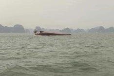 Five dead, 38 missing after tour boat capsizes in Ha Long Bay storm