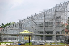 Grandstand construction quickened for National Day celebration