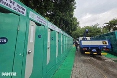 Hanoi arranges 1,000 toilets to serve National Day celebrations