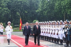 Cuban President begins Vietnam visit, welcomed by Party chief To Lam