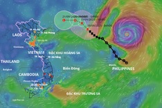 Storm Ragasa nears East Sea, posing risks to Vietnam