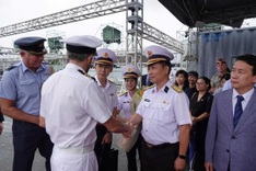 British warship HMS Richmond visits Ho Chi Minh City