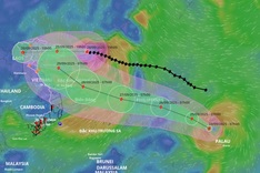 New storm forecast to enter East Sea