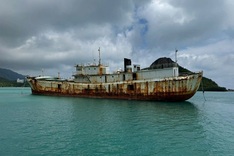 HCM City rejects proposal to sink cargo ship for Con Dao diving site