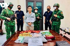 Man arrested for trafficking 14 kg of drugs across Laos-Vietnam border