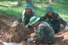 Many war dead remains found at Quang Tri Citadel