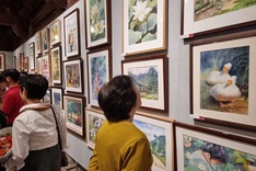 International watercolour painting exhibition opens in Hanoi