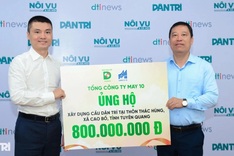 Garment 10 donates VND 800 million for Tuyen Quang bridge