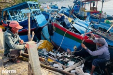 Typhoon Kalmaegi damages hundreds of Dak Lak fishing boats
