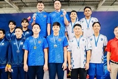 Vietnamese finswimmers sweep 31 golds at SEA Championship