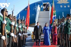 Prime Minister Pham Minh Chinh arrives in South Africa for G20 Summit