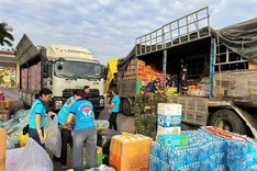 Quang Ninh sends nearly 45 tonnes of relief supplies to help Lam Dong