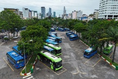 EV charging pole installation proposed at 19 HCM City bus stations