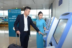 Vietnam Airlines requires no-luggage passengers to use VNeID or kiosks
