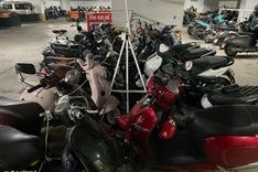 Hanoi apartment blocks restrict parking for electric vehicles