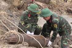 Nine suspected wartime grenades and mines found in Phu Tho