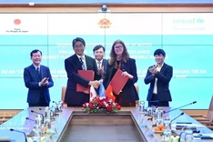 Japan, UNICEF back USD 6 million project on disaster education in Vietnam