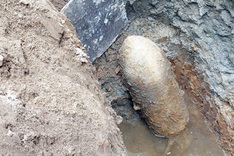 350kg wartime bomb found at Bac Ninh house construction site
