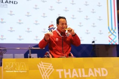 Le Van Cong wins silver at Asia Oceania para powerlifting