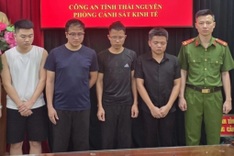 Taxi drivers in Thai Nguyen arrested over fare fraud device