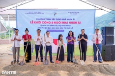 Dantri begins construction of six charity houses in Dien Bien