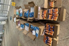 Over 18,000 suspected counterfeit goods seized at Quang Tri border gates