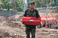 More soldiers' remains found at HCM City park, total reaches 227