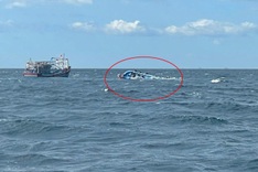 12 fishermen rescued after boat sinks off Gia Lai