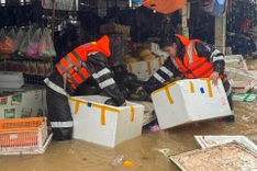 High river levels raise flood risk in northeastern Vietnam