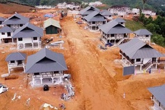 Three families decline new Lang Nu Village resettlement homes